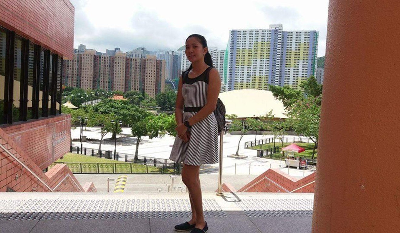 Domestic helper Lorain Ansuncion, who worked for a Hong Kong employer, fell to her death from a building in Shenzhen. Photo: Handout