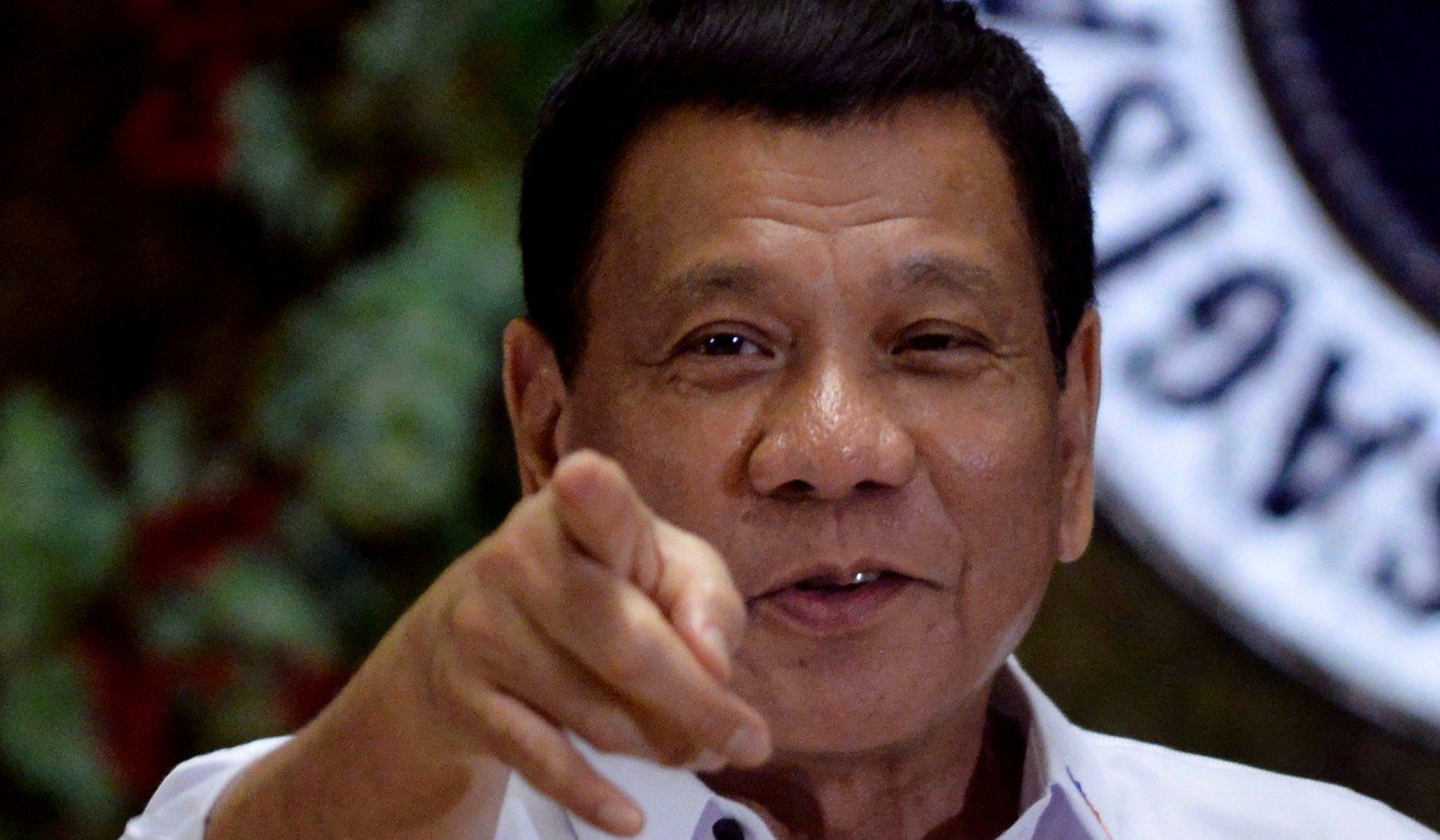 Philippine President Rodrigo Duterte won the 2016 presidential election. It has surfaced that he used controversial political campaign advisory firm Strategic Communications Laboratories during his successful bid. Photo: Reuters