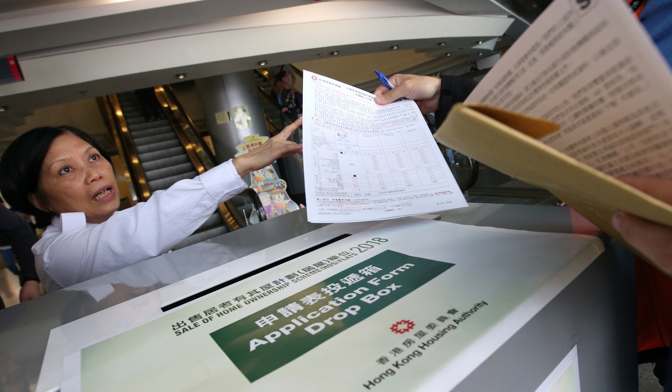 The Home Ownership Scheme is part of the Hong Kong government’s policy. Photo: David Wong