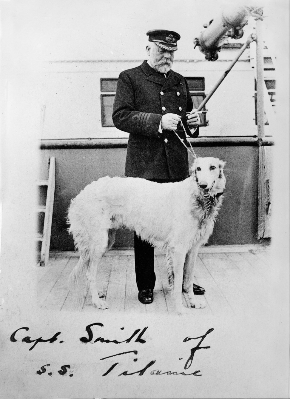 Captain Edward Smith went down with the Titanic. Photo: AFP 