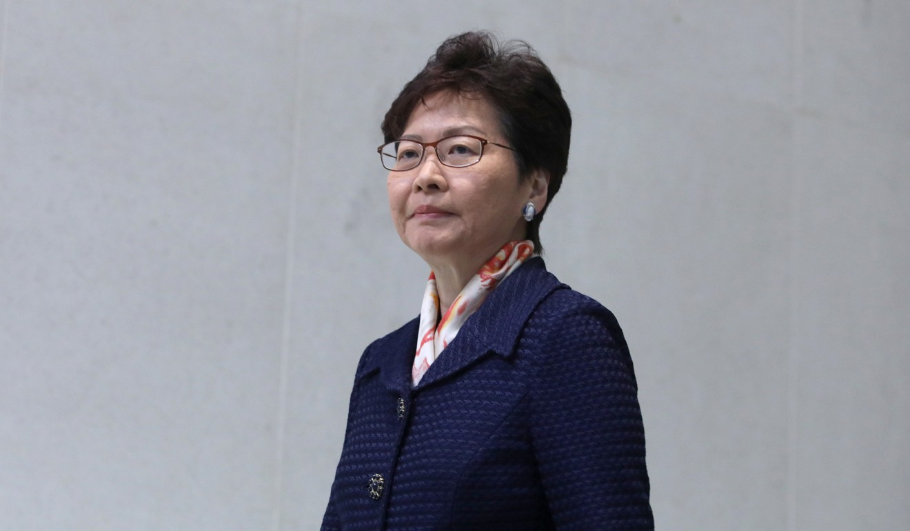 Chief Executive Carrie Lam Cheng Yuet-ngor says the plan will start from the 2018/19 school year. Photo: Sam Tsang