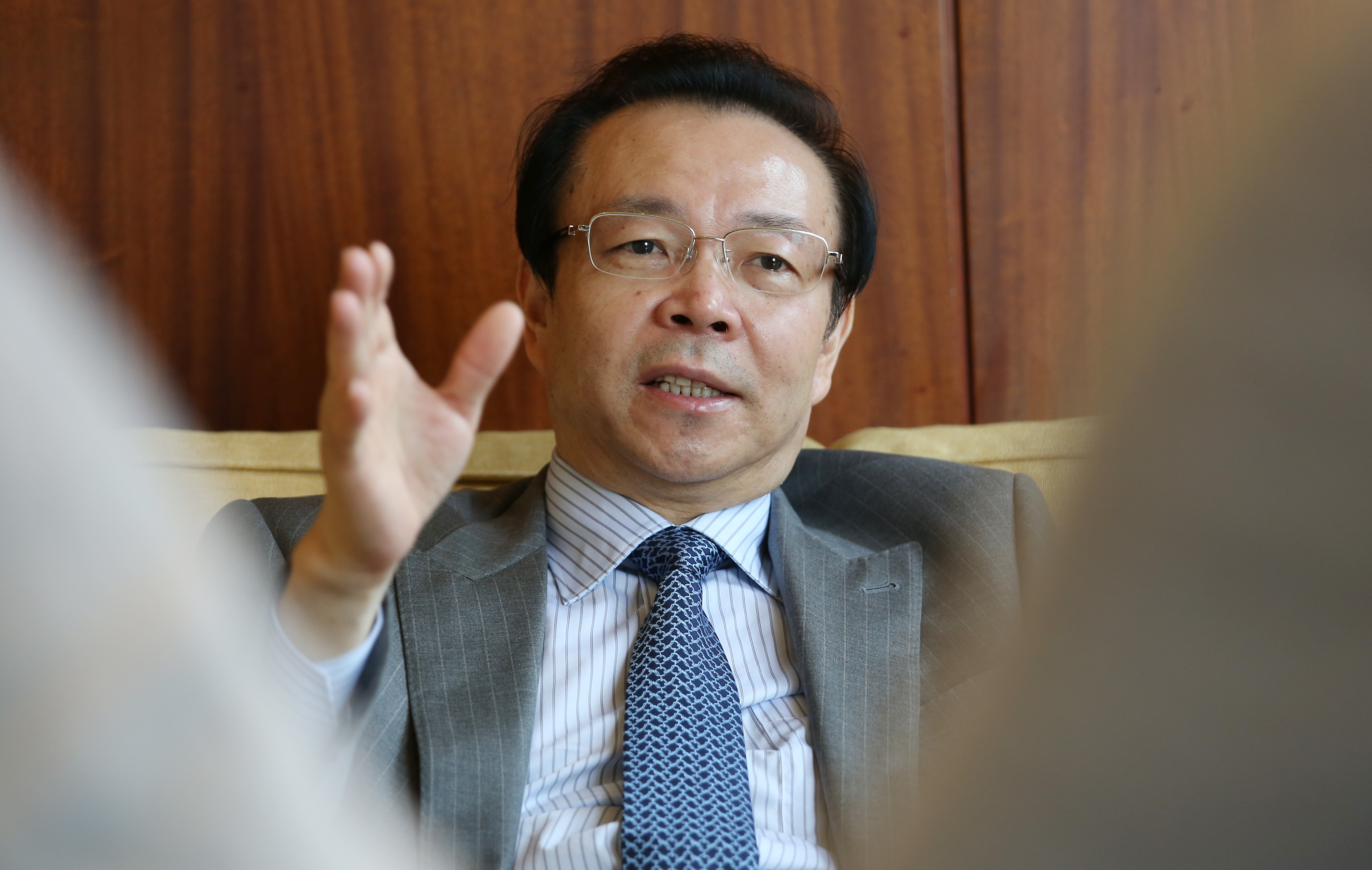 China Huarong Asset Management chairman, Lai Xiaomin. Photo: May Tse
