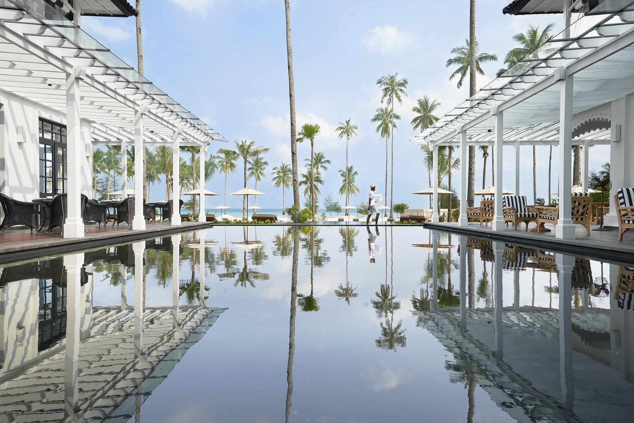 The Sanchaya beachfront hotel in Nintan, Indonesia is a favourite meetings venue for senior executives based in neighbouring Singapore.