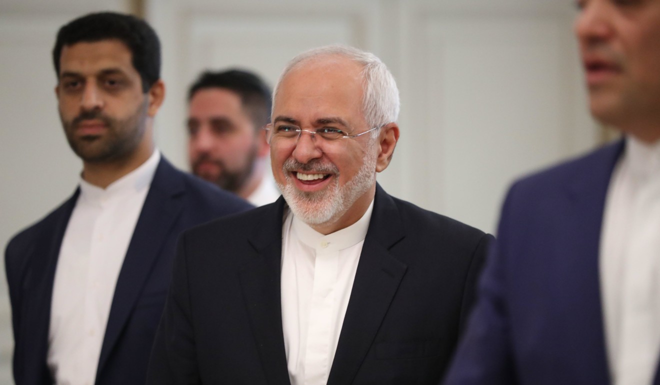 Iranian Minister of Foreign Affairs Mohammad Javad Zarif in Montevideo, Uruguay on April 11, 2018. Photo: EPA