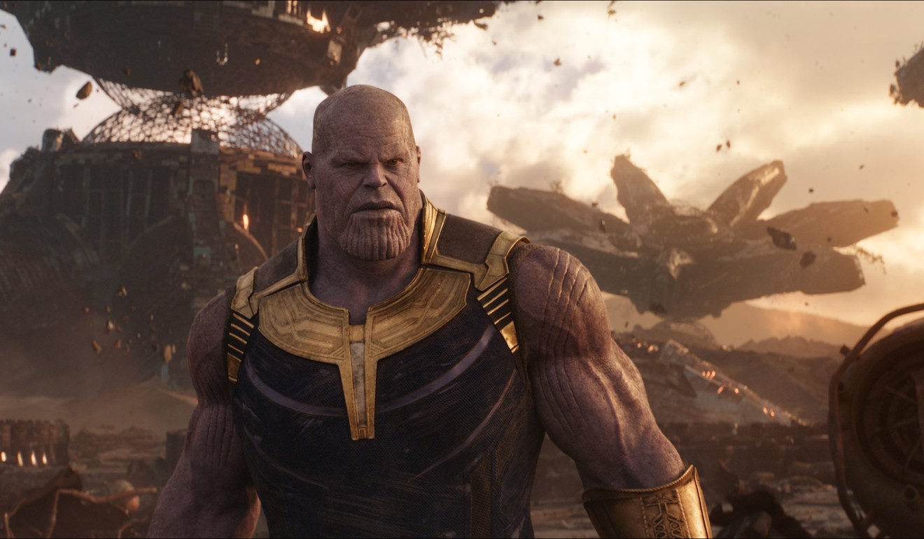 Josh Brolin as the big bad guy Thanos in Avengers: Infinity War. Photo: AP