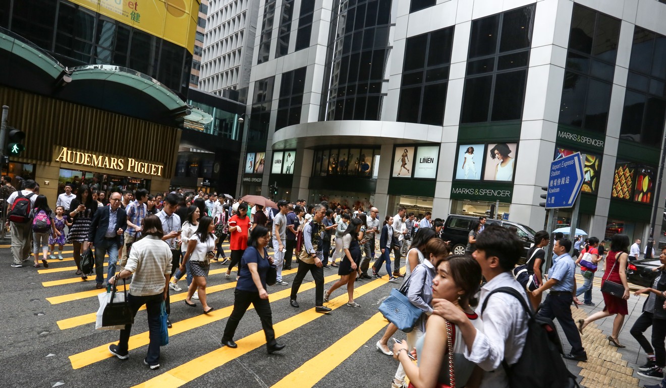 The hectic pace of life in Hong Kong has been blamed for giving residents the blues. Photo: Jonathan Wong
