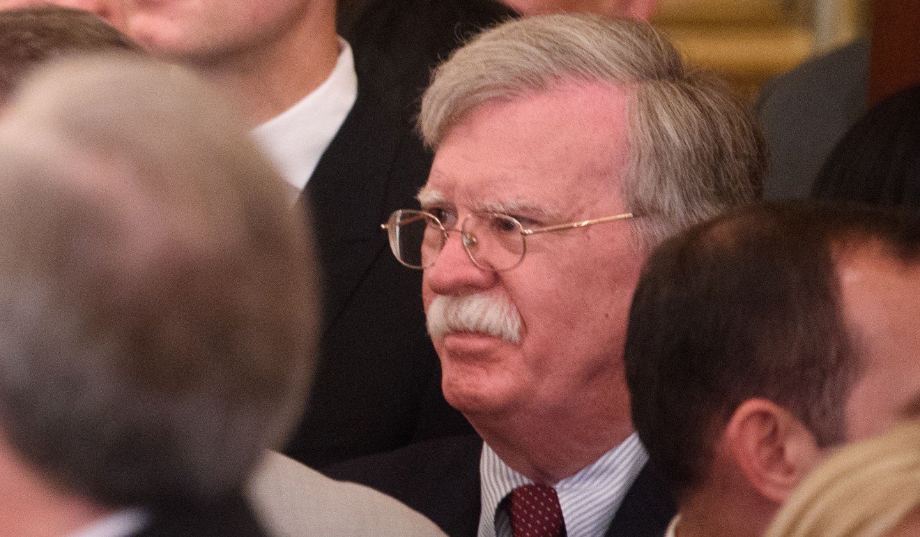 US National Security Adviser John Bolton has said the only option left for the Trump administration is ‘to end the regime in North Korea’ and strike first. Photo: AFP