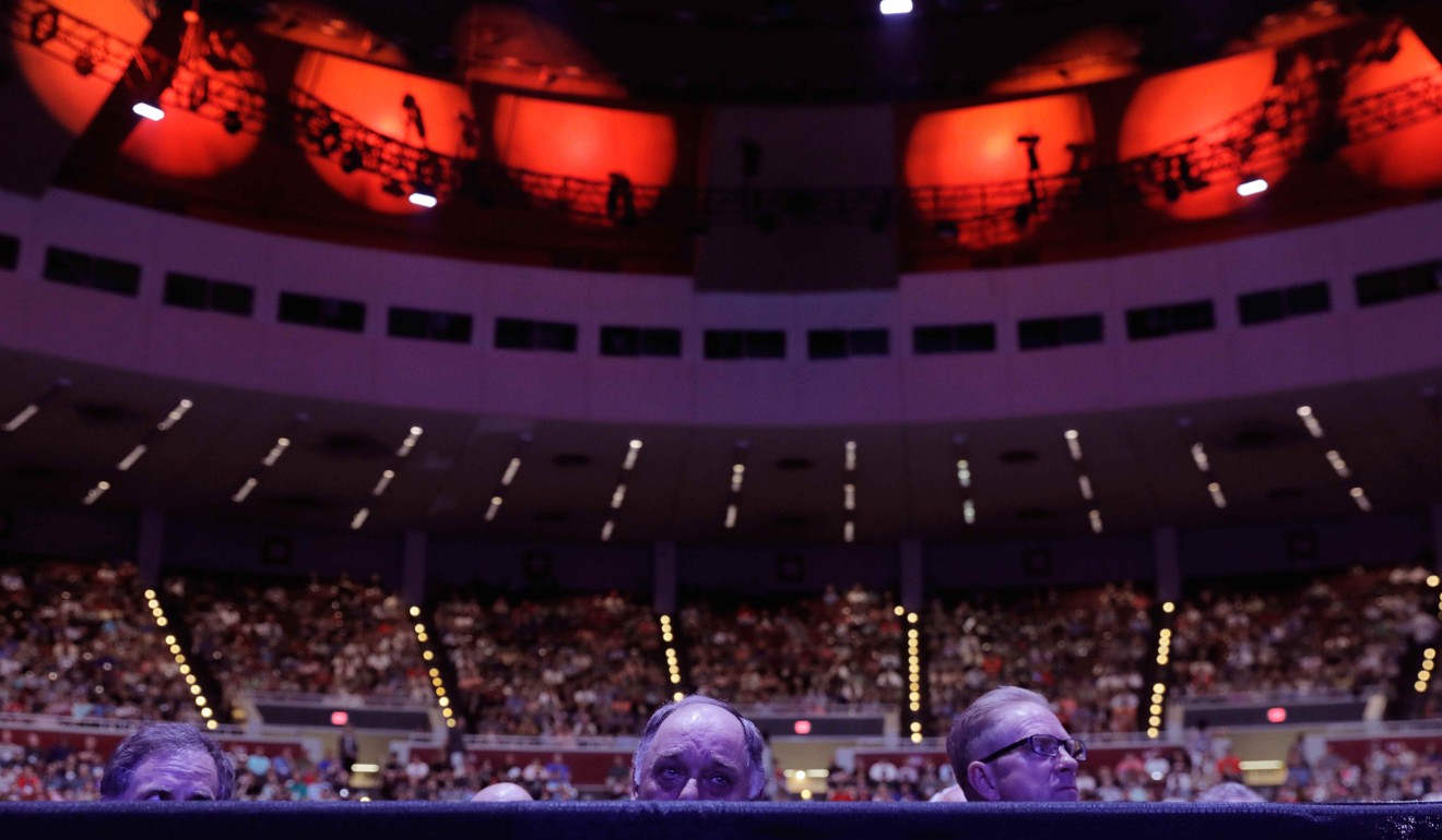 Attendees at the National Rifle Association (NRA) convention in Dallas, Texas. Photo: Reuters