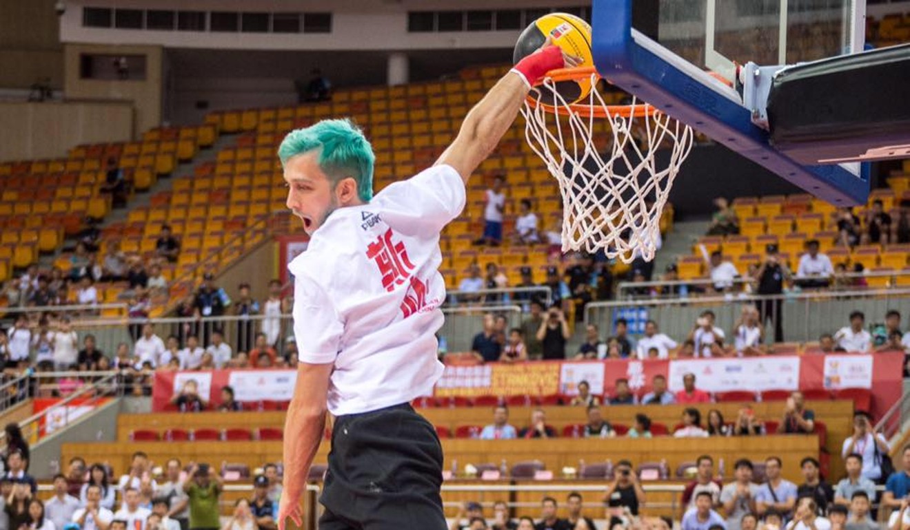 Kilganon has been to various slam dunk contests in Asia. Photo: Facebook/Jordan Kilganon