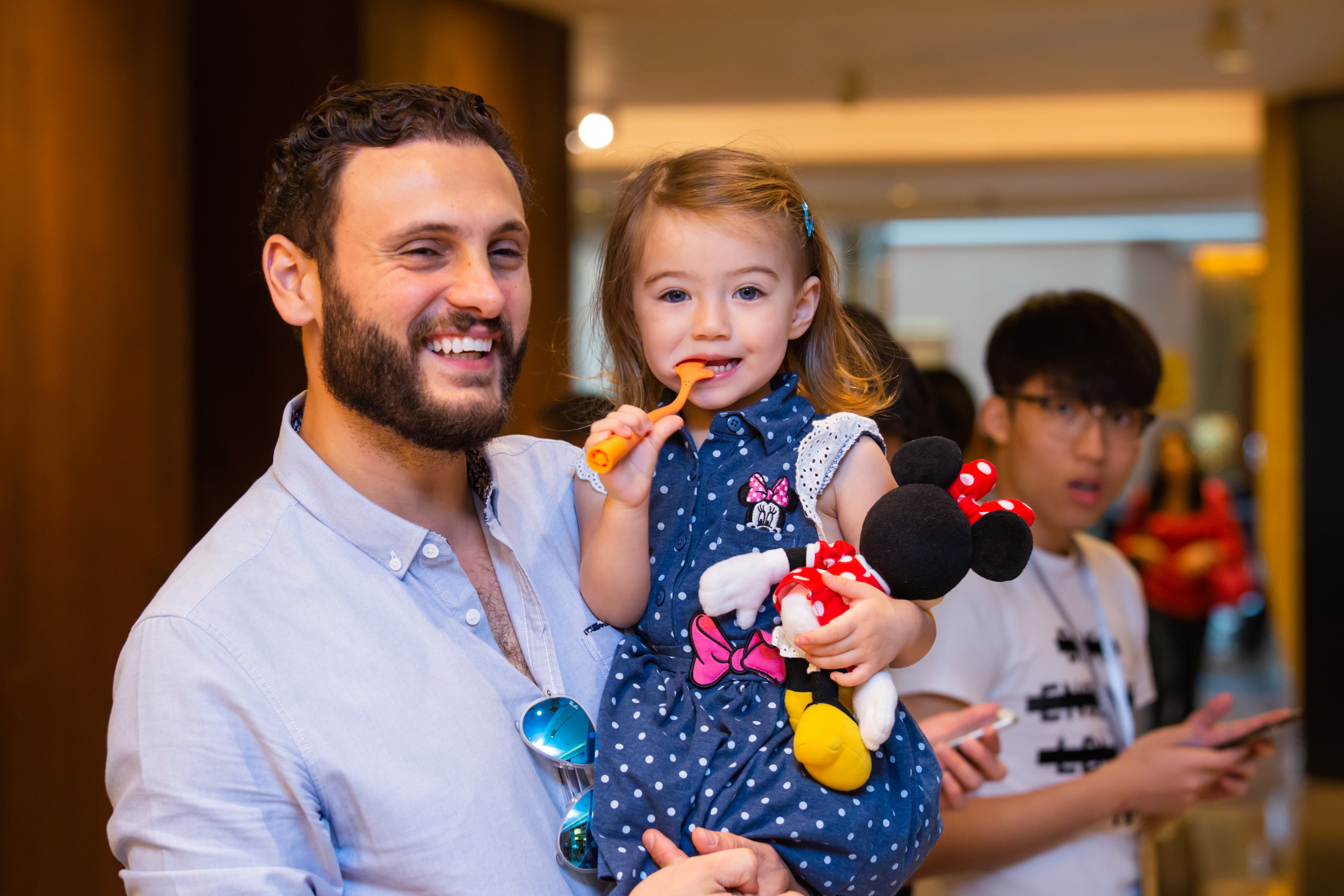 Visitors learned many of the preschool options available in Hong Kong at the South China Morning Post Kindergartens Festival, at the JW Marriot Hotel on April 21. Photo: SCMP