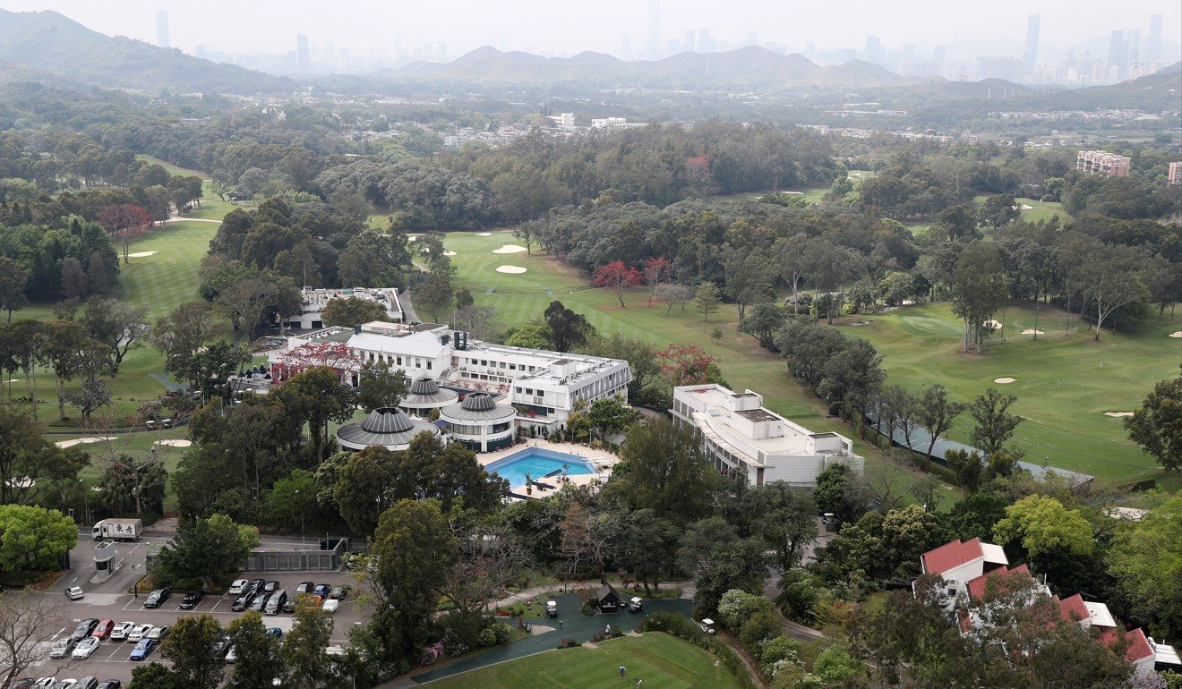 View of the Hong Kong Golf Club in Fanling on March 20. Photo: SCMP/K.Y. Cheng