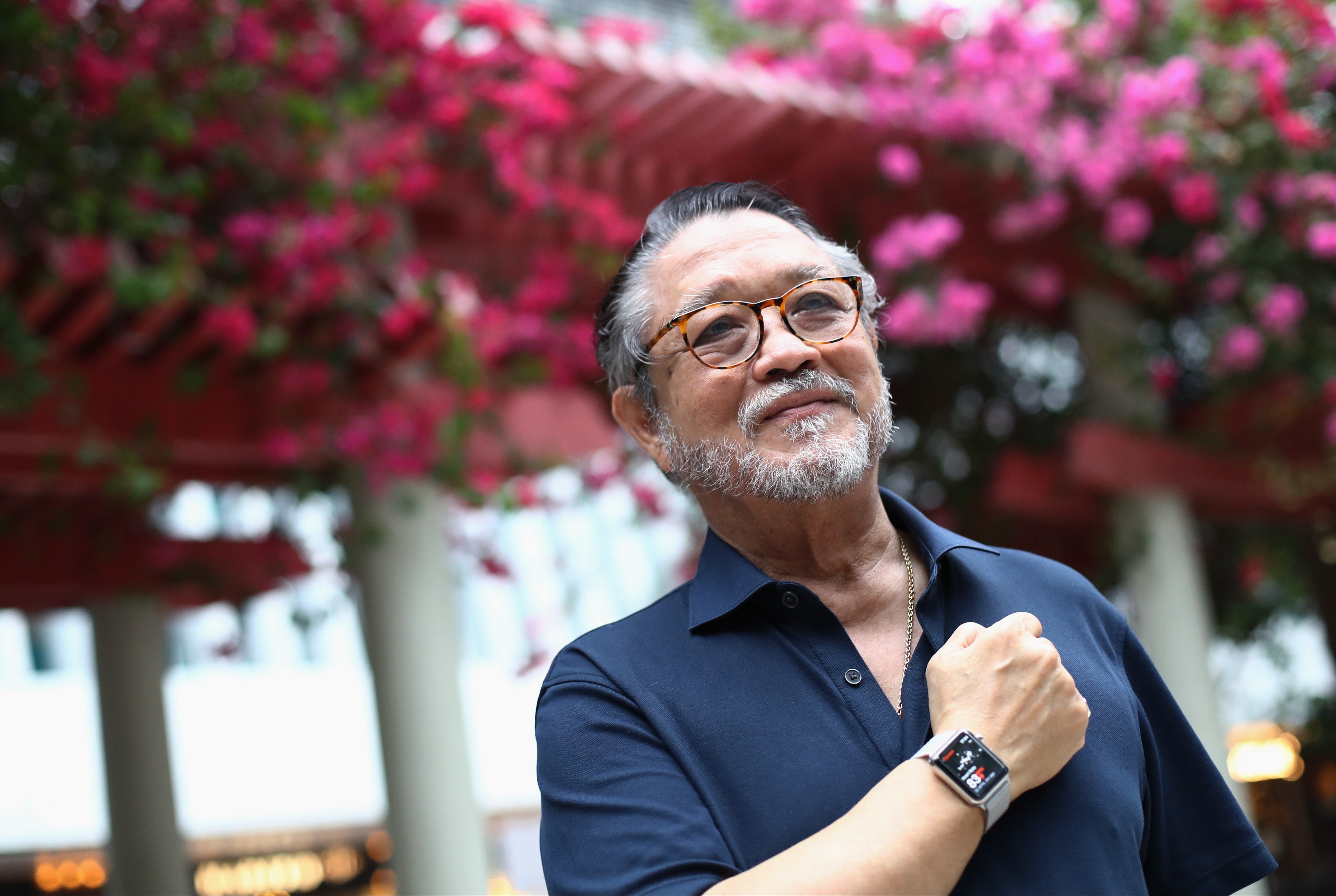 Gaston D'Aquino, a 76-year-old Hong Kong diamond trader, describes how his Apple Watch alerted him to a heart condition that saved his life. Photo: Nora Tam