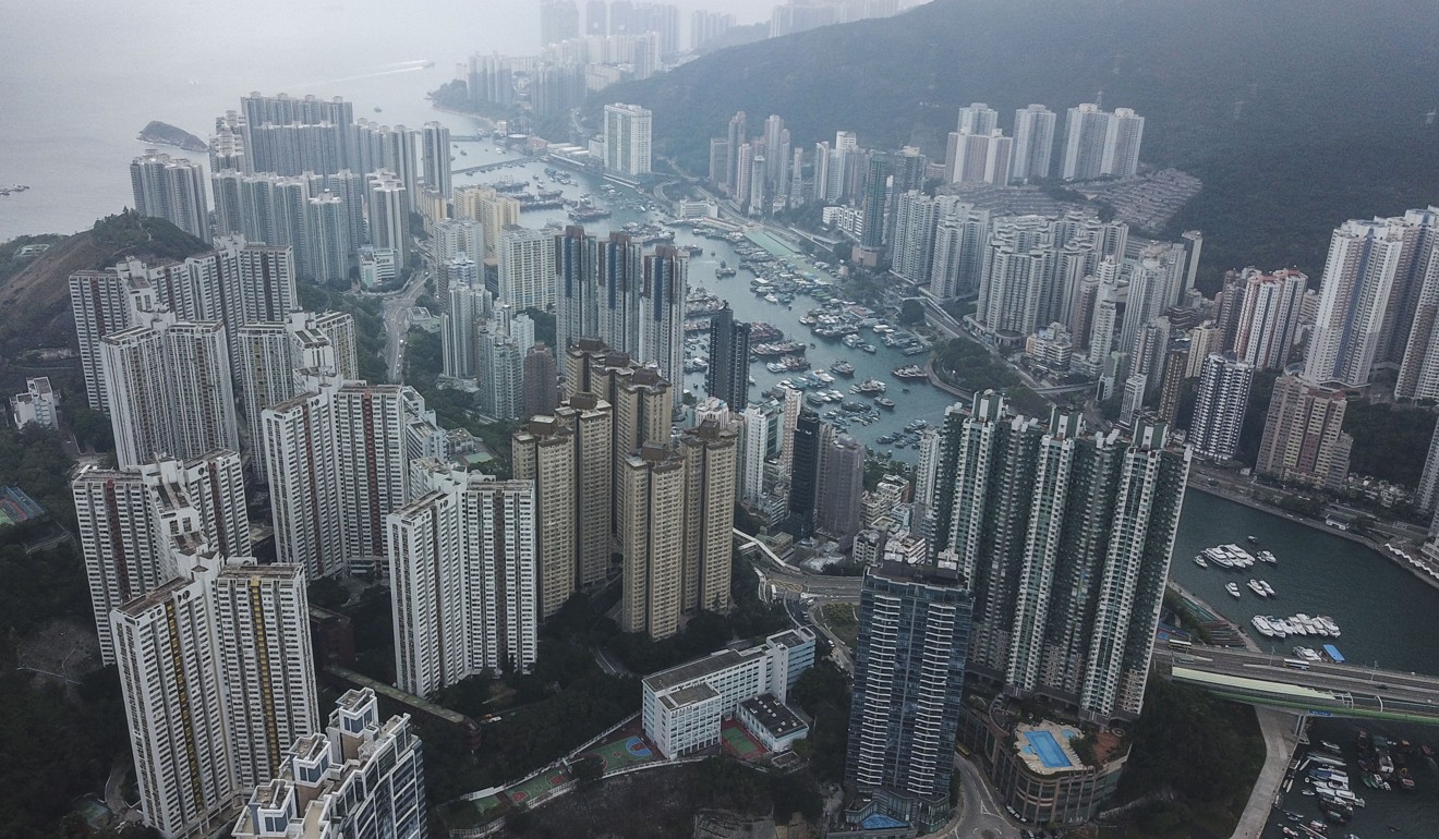 A view of Ap Lei Chau on Hong Kong Island. Hong Kong has some of the world’s most expensive property, and has been grappling in recent years with the lack of affordable housing. Photo: Roy Issa