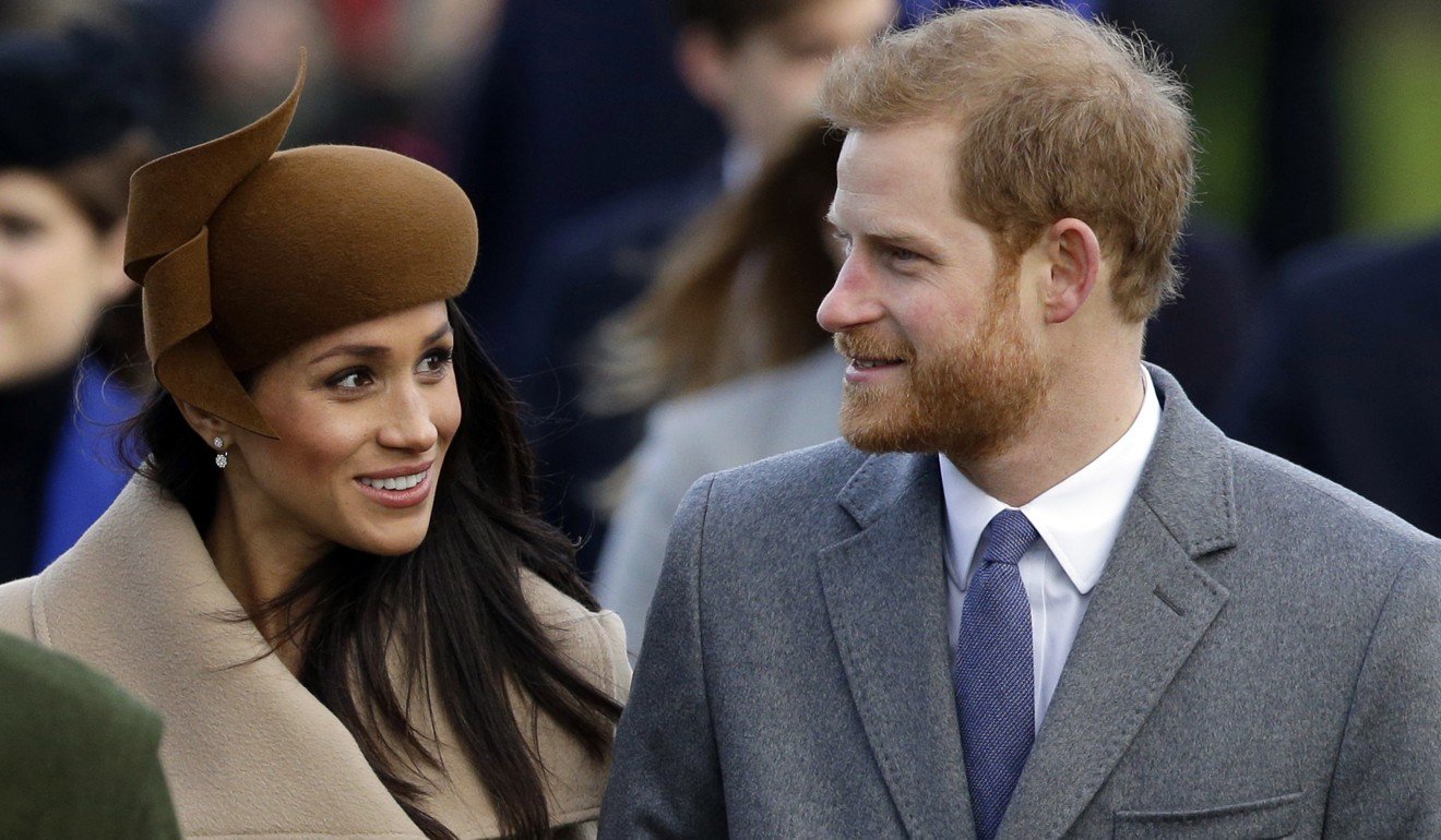 Britain's Prince Harry and his fiancée Meghan Markle. Photo: AP