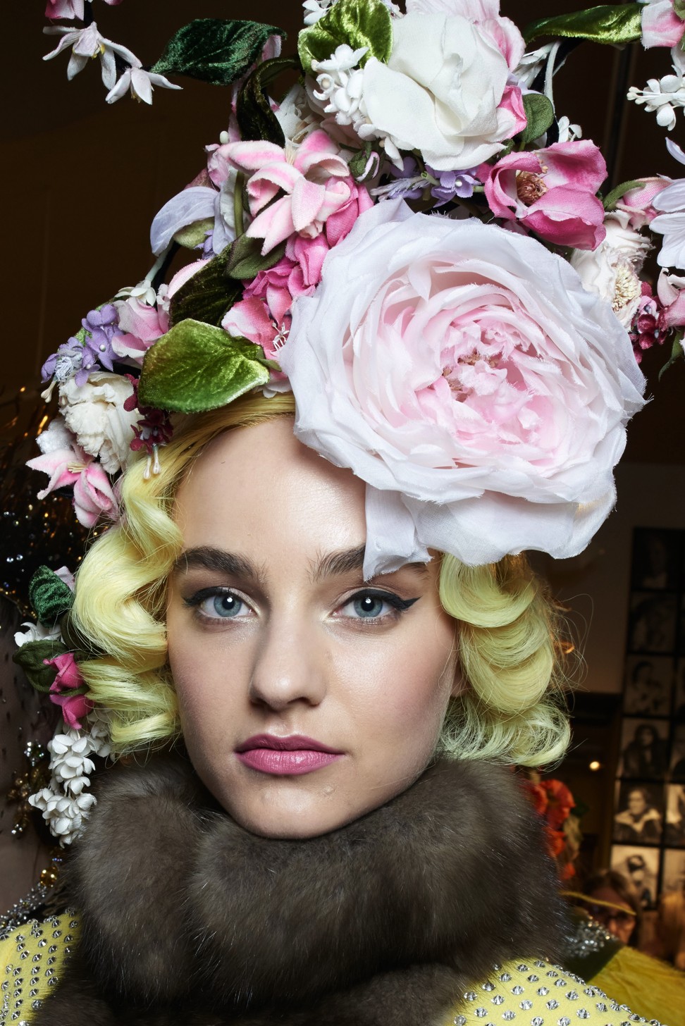 Accessories are as extravagant as the garments in a Dolce & Gabbana Alta Moda Show. Photo: Dolce & Gabbana