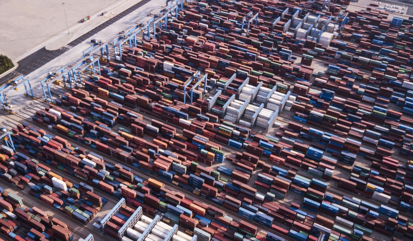 Shipping containers at the Qianwan Container Terminal in Qingdao, China, on May 7. With the macro environment having stabilised and Beijing continuing to reform, A shares are looking increasingly attractive to overseas investors. Photo: Bloomberg