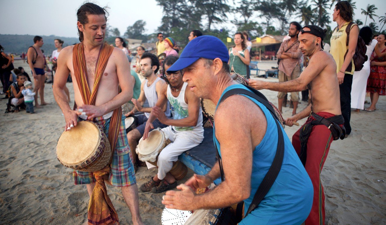 Goa is a magnet for backpackers in search of drugs. Picture: Alamy