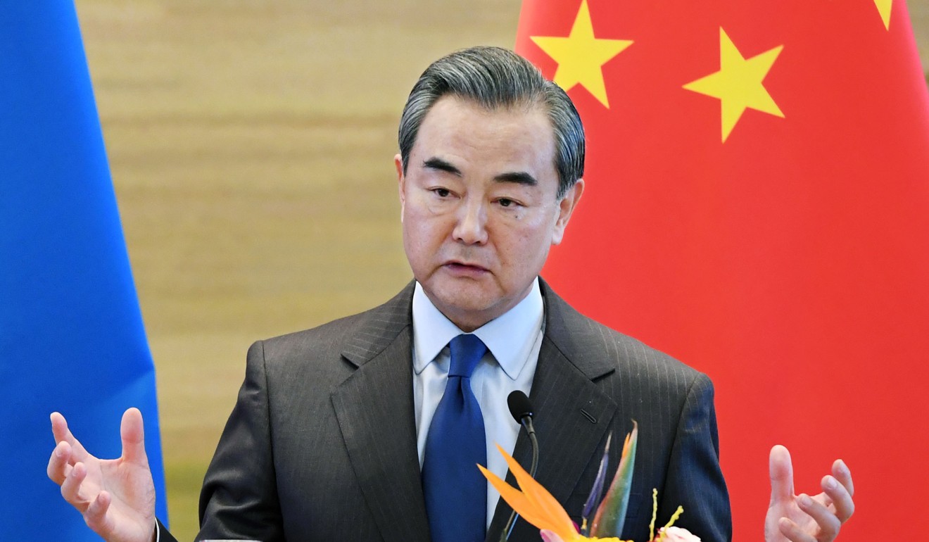 Chinese foreign minister Wang Yi warned Australia that it needs to “take off its tinted glasses” to get relations back on track. Photo: Kyodo