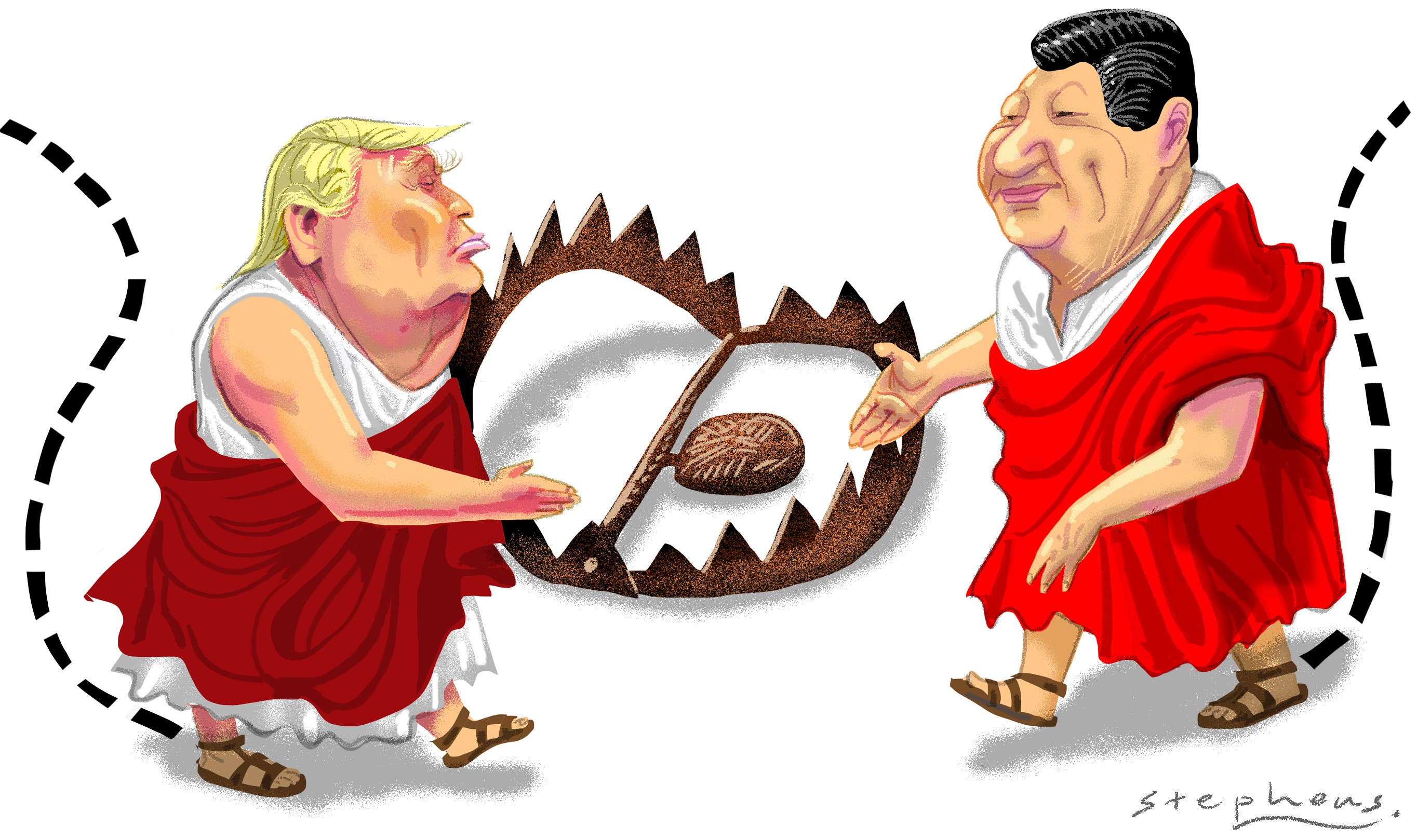 China and the US can avoid the Thucydides Trap by focusing on commonalities and finding ways to deal with their differences. Illustration: Craig Stephens