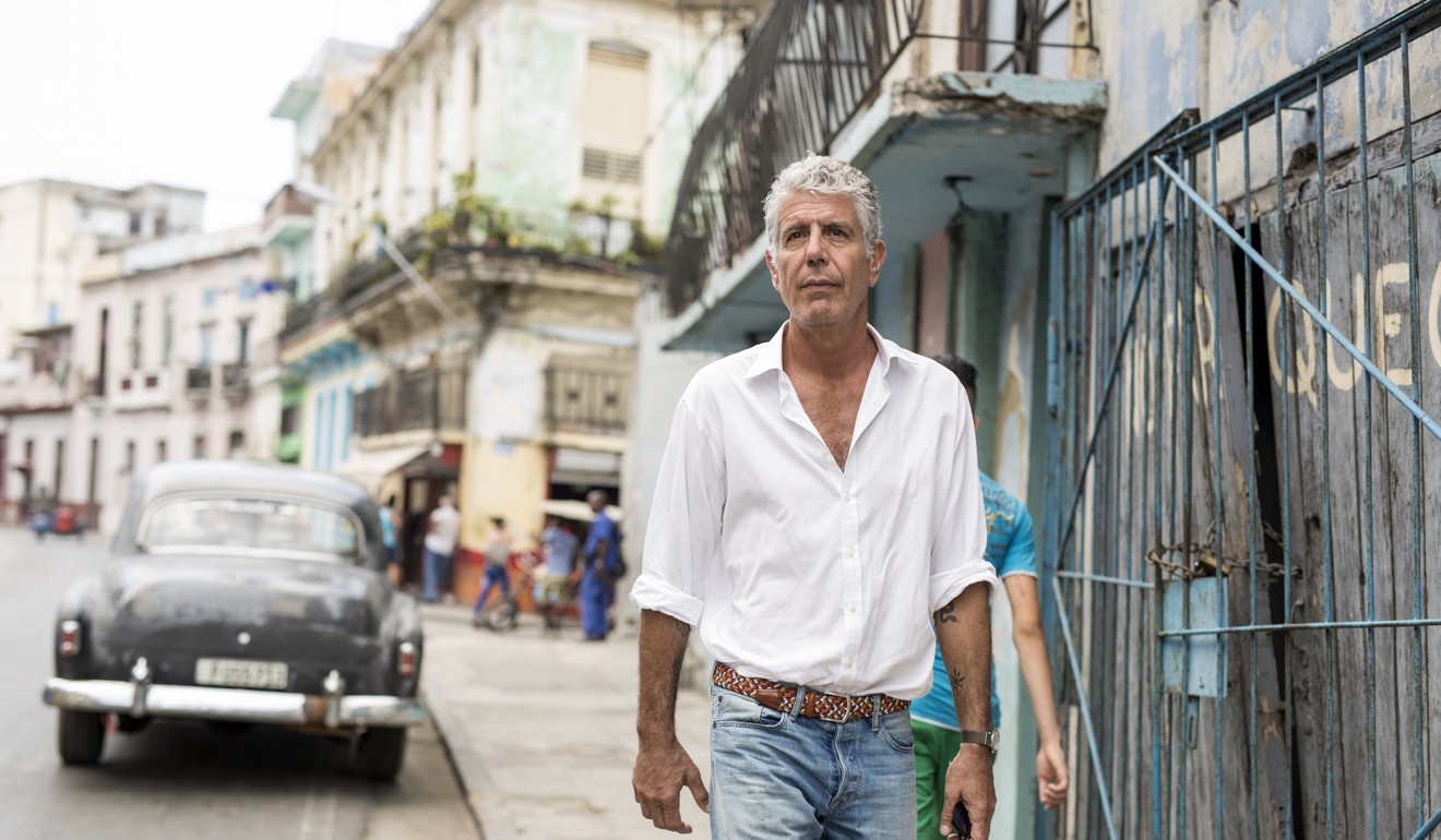 Bourdain visits Havana, Cuba. Photo: David Holloway