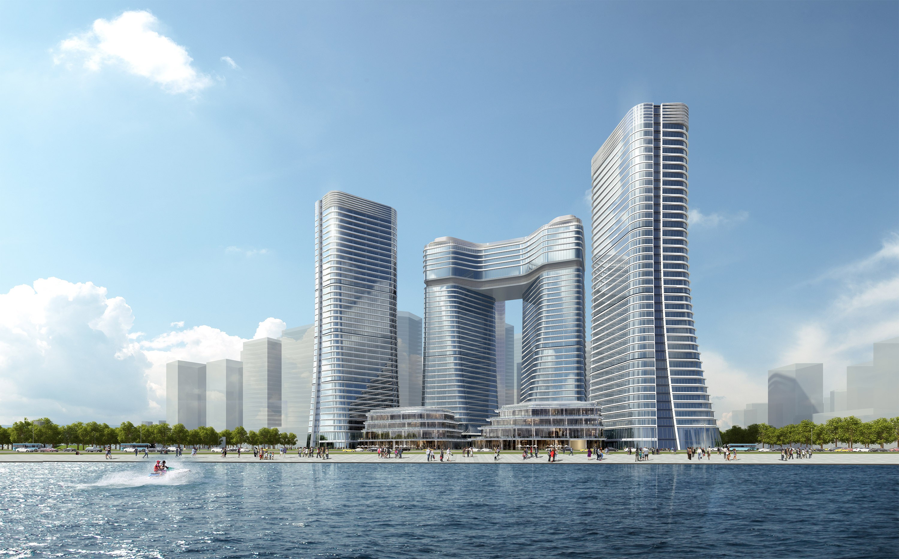 Winland International Finance Centre Xiamen is expected to be a new landmark within an emerging financial district to the east of the city.