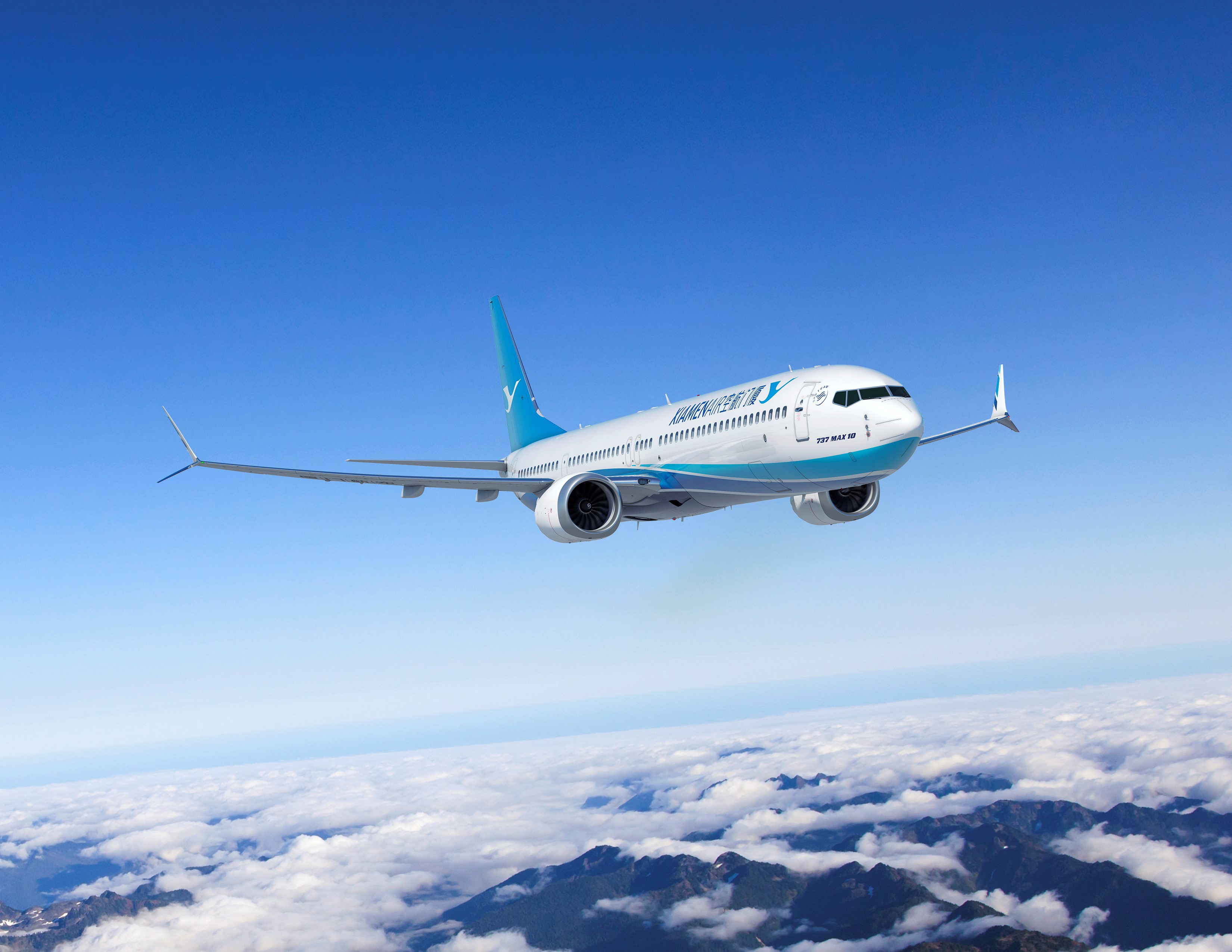 XiamenAir took delivery of its first Boeing 737 MAX in May, and now operates nearly 400 domestic and international routes.
