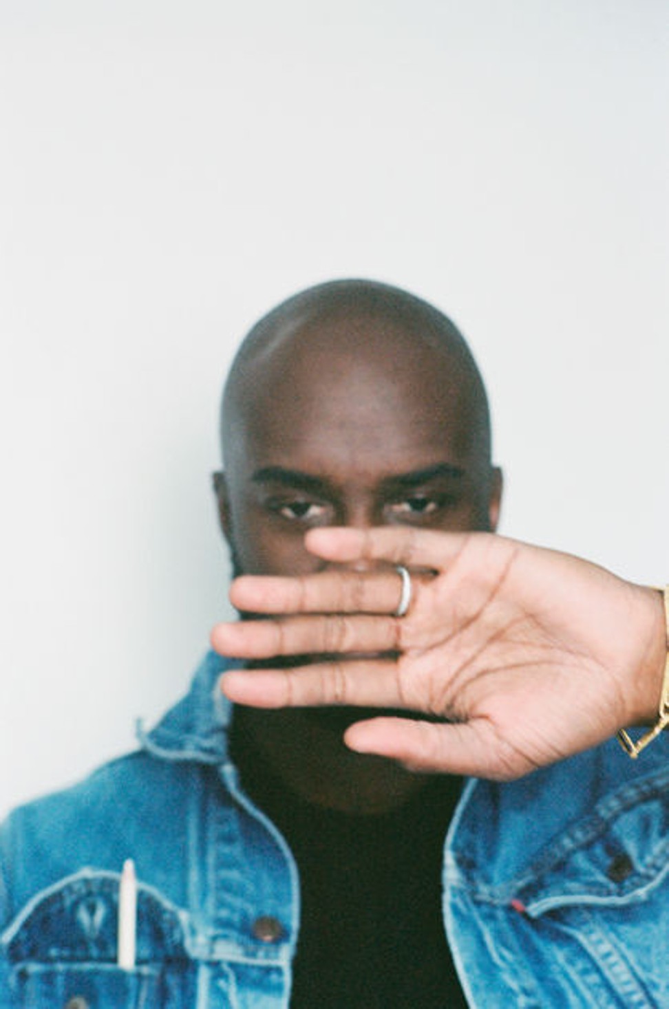 Fashion designer Virgil Abloh, who founded his own high-end streetwear brand Off-White