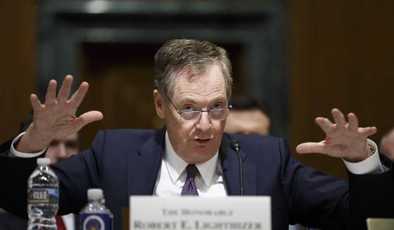 US Trade Representative Robert Lighthizer has led investigations into the trade and investment practices Trump has targeted. Photo: Bloomberg