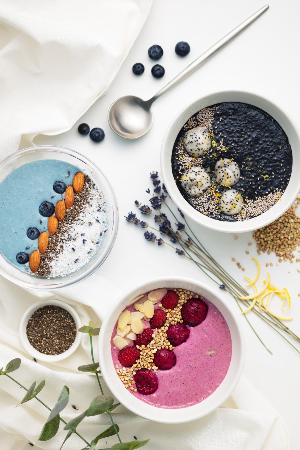 Smoothie bowls by The Cakery