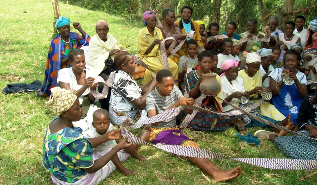 Nyaka Aids Orphans Project’s grandmothers programme pairs orphaned children with a “grandmother”, who helps raise them. Picture: Nyaka Aids Orphans Project