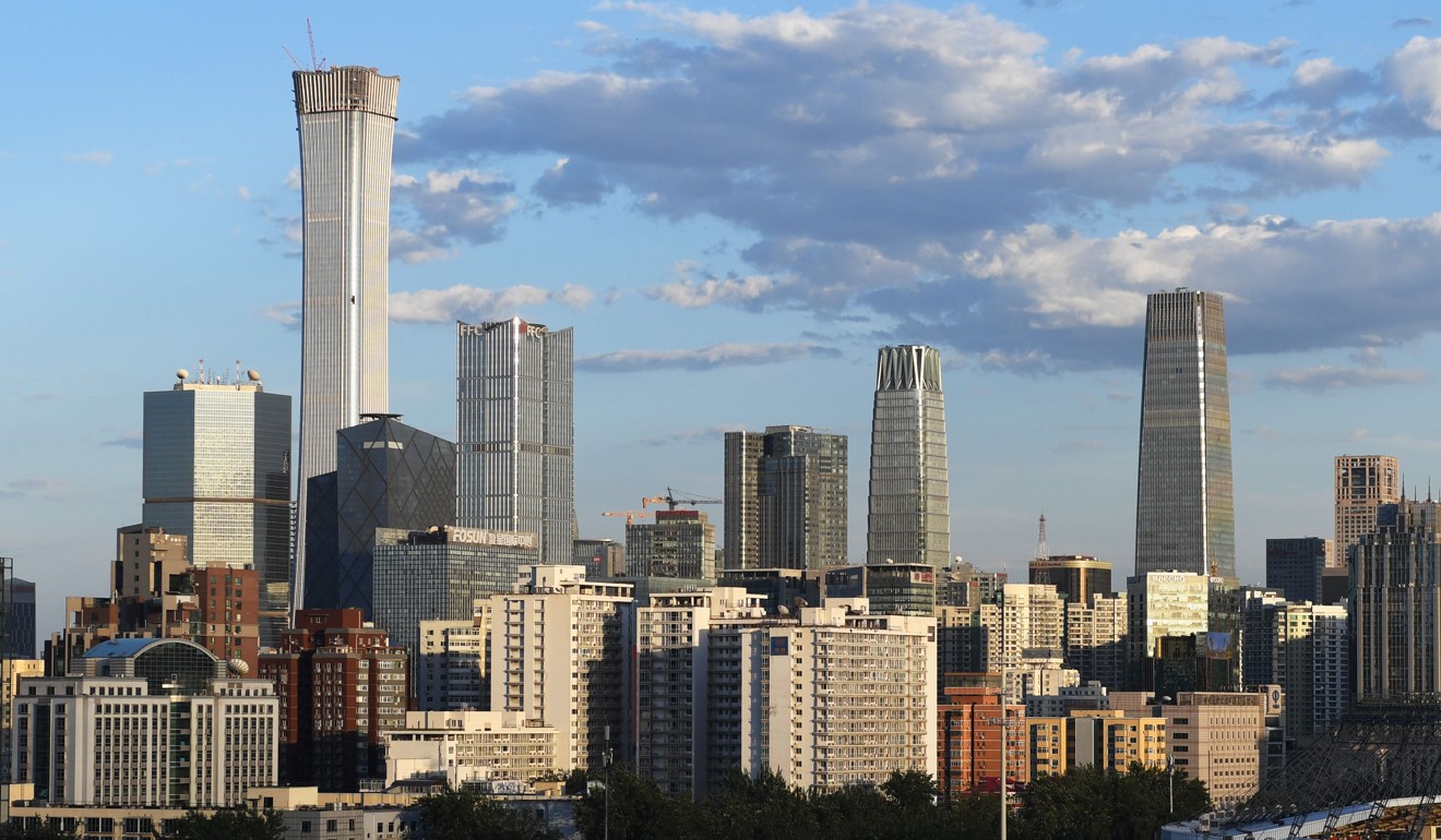 American businesses in China are concerned about possible fallout from the United States trade dispute with China. Pictured is the central business district in Beijing. Photo: AFP