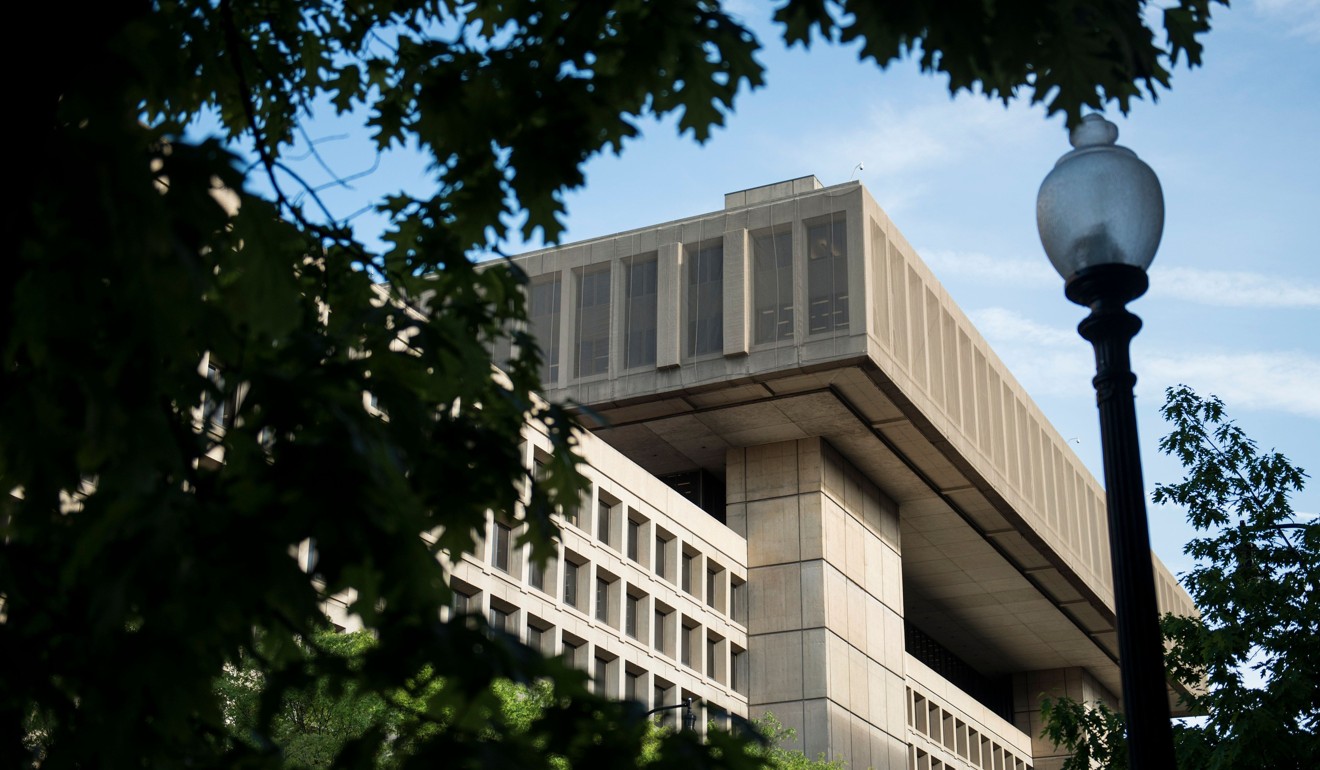 The Federal Bureau of Investigation headquarters in Washington. Photo: AFP