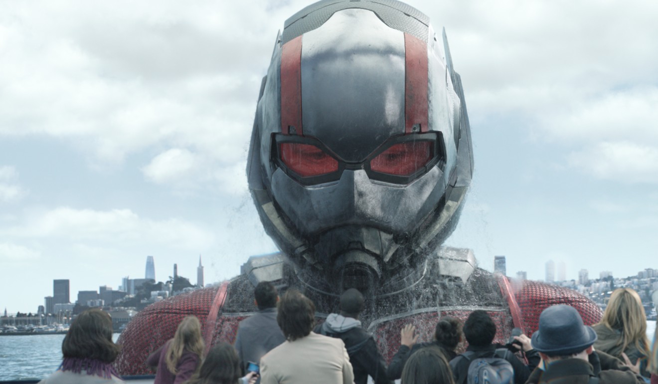 Ant-Man in his Giant-Man form in Ant-Man and the Wasp.