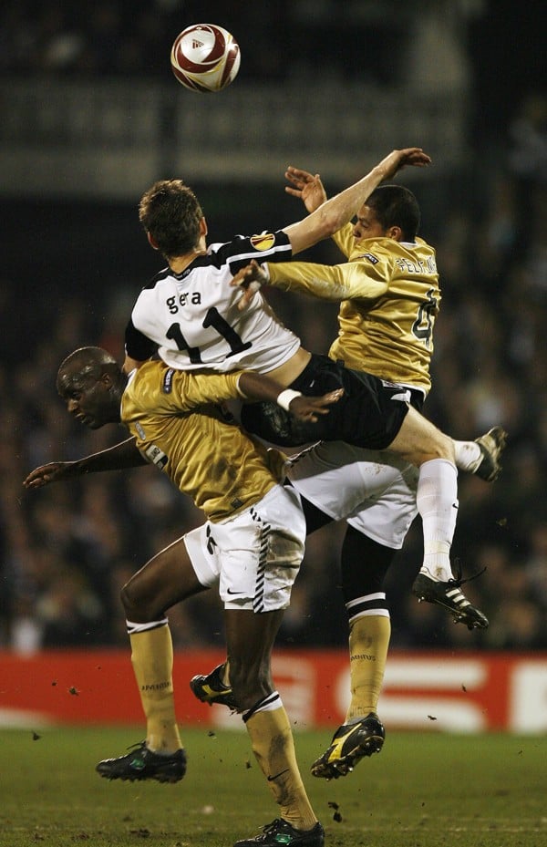 Sissoko playing for Juventus against Fulham in 2010. Photo: AFP