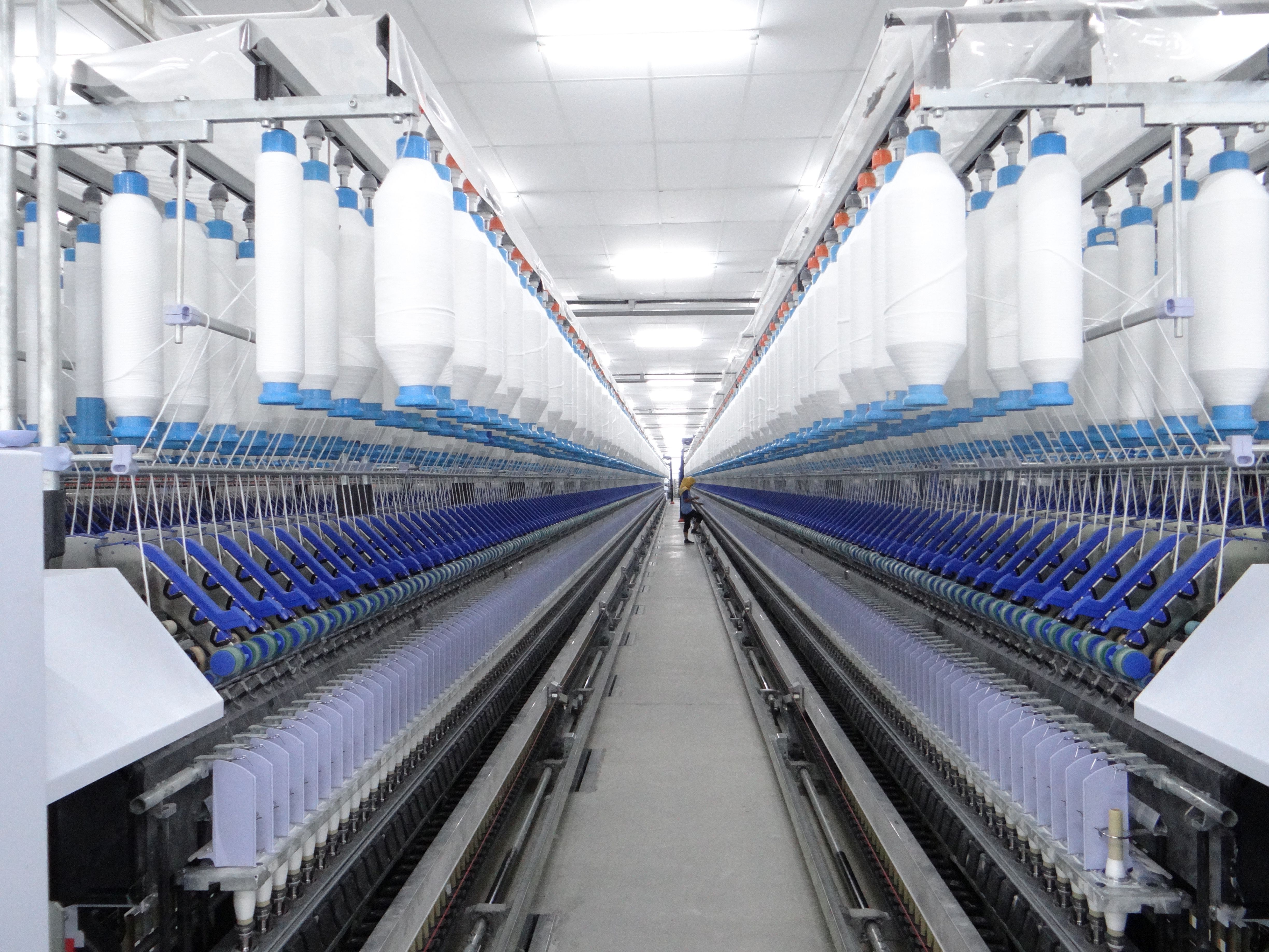Lotus Indah Textile Industries produces synthetic spun yarns for industrial applications.