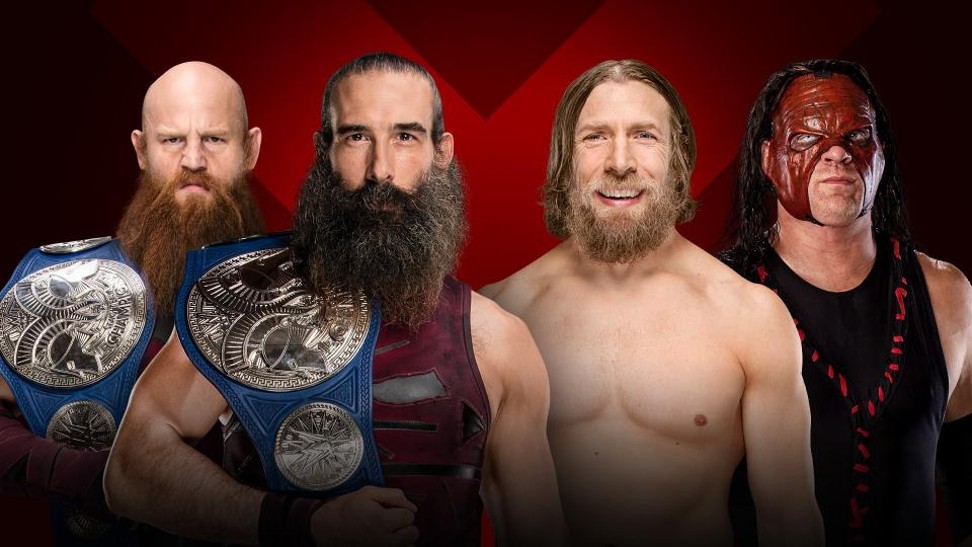 Bludgeon Brothers take on Daniel Bryan and Kane, who have reunited as a tag team.
