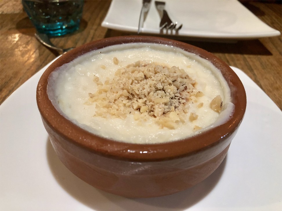 Leave room for the sutlac rice pudding at Sultan’s Table in Central, Hong Kong. Photo: Michelle Lam