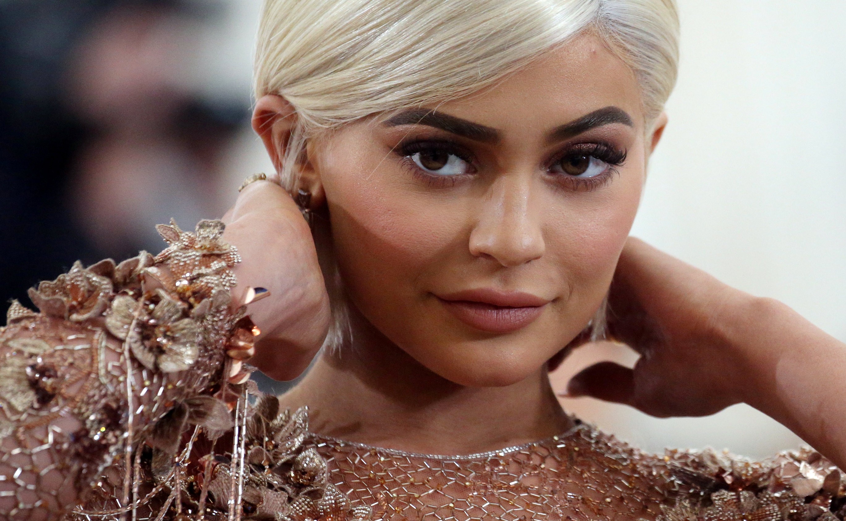 Kylie Jenner has made the Forbes list of America’s Richest Self-Made Women. Photo: Reuters