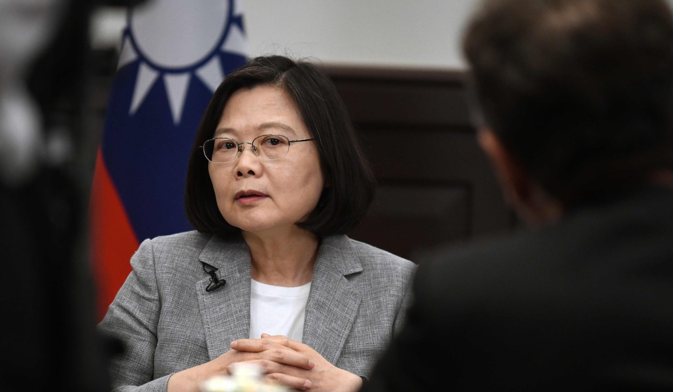 Taiwanese President Tsai Ing-wen took office in 2016. Photo: AFP