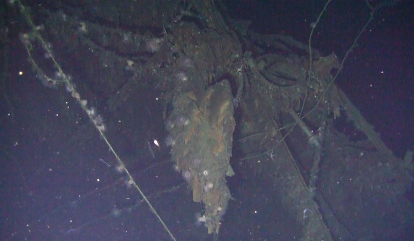 The rusty remains of the Dmitri Donskoii. Photo: Shinil Group