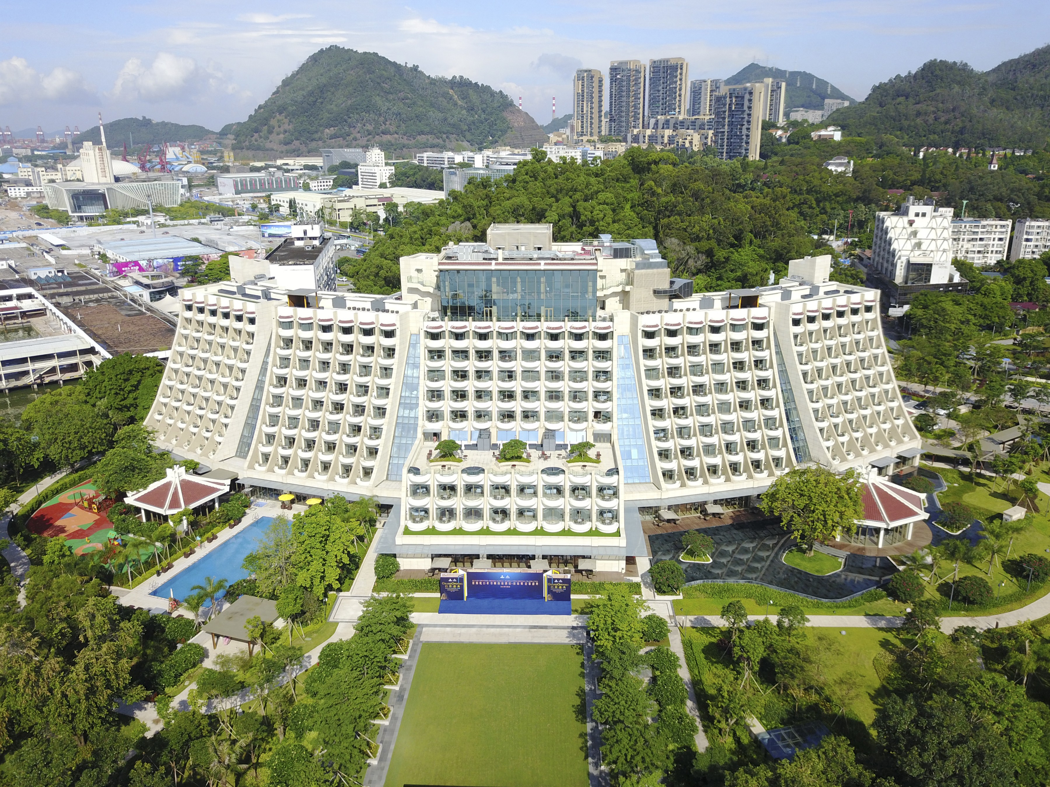 The Hilton Shenzhen Shekou Nanhai in the Shekou area of Shenzhen. Pictures: Shenzhen Hilton