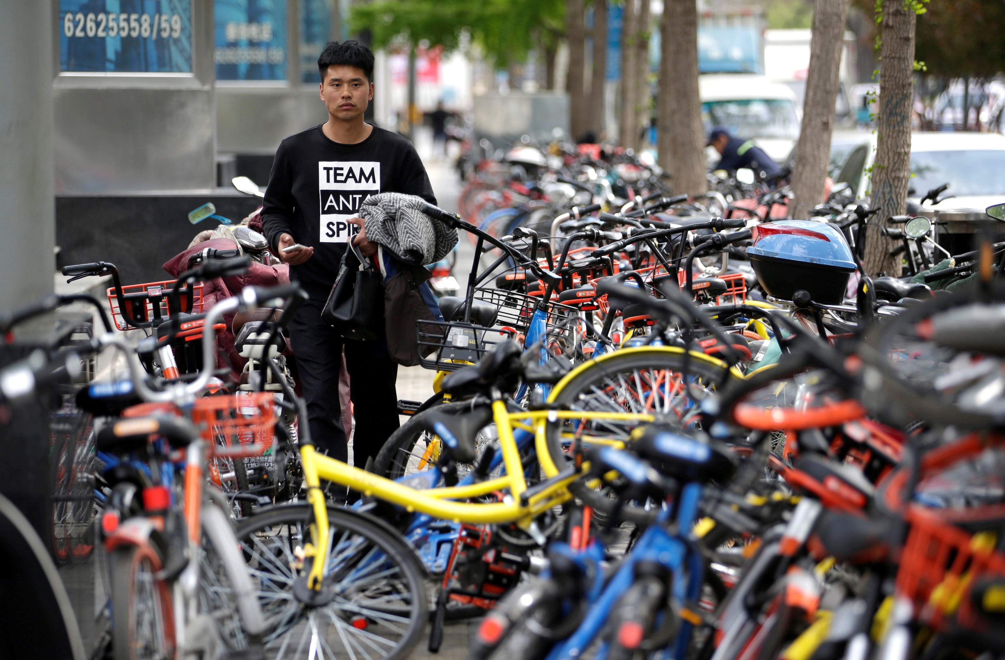 About 72 per cent of bike-sharing users in China can be found in the country’s second- and lower-tier cities