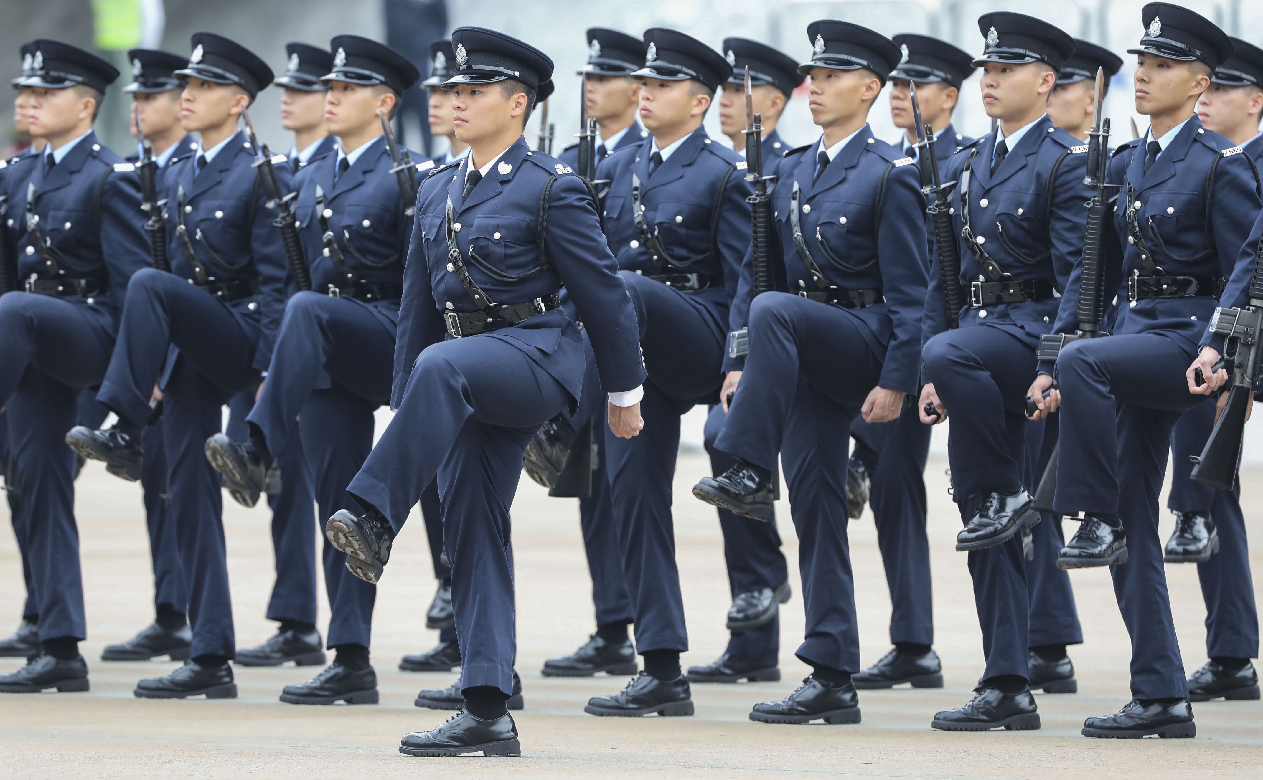 Police union hits back over Hong Kong 
