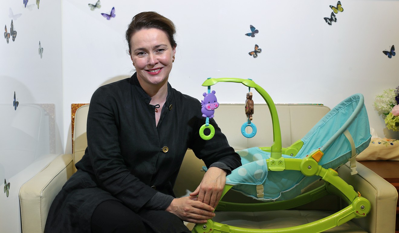 Kay McArdle is CEO of Pathfinders, an NGO that helps workers’ children in Hong Kong. Photo: Nora Tam