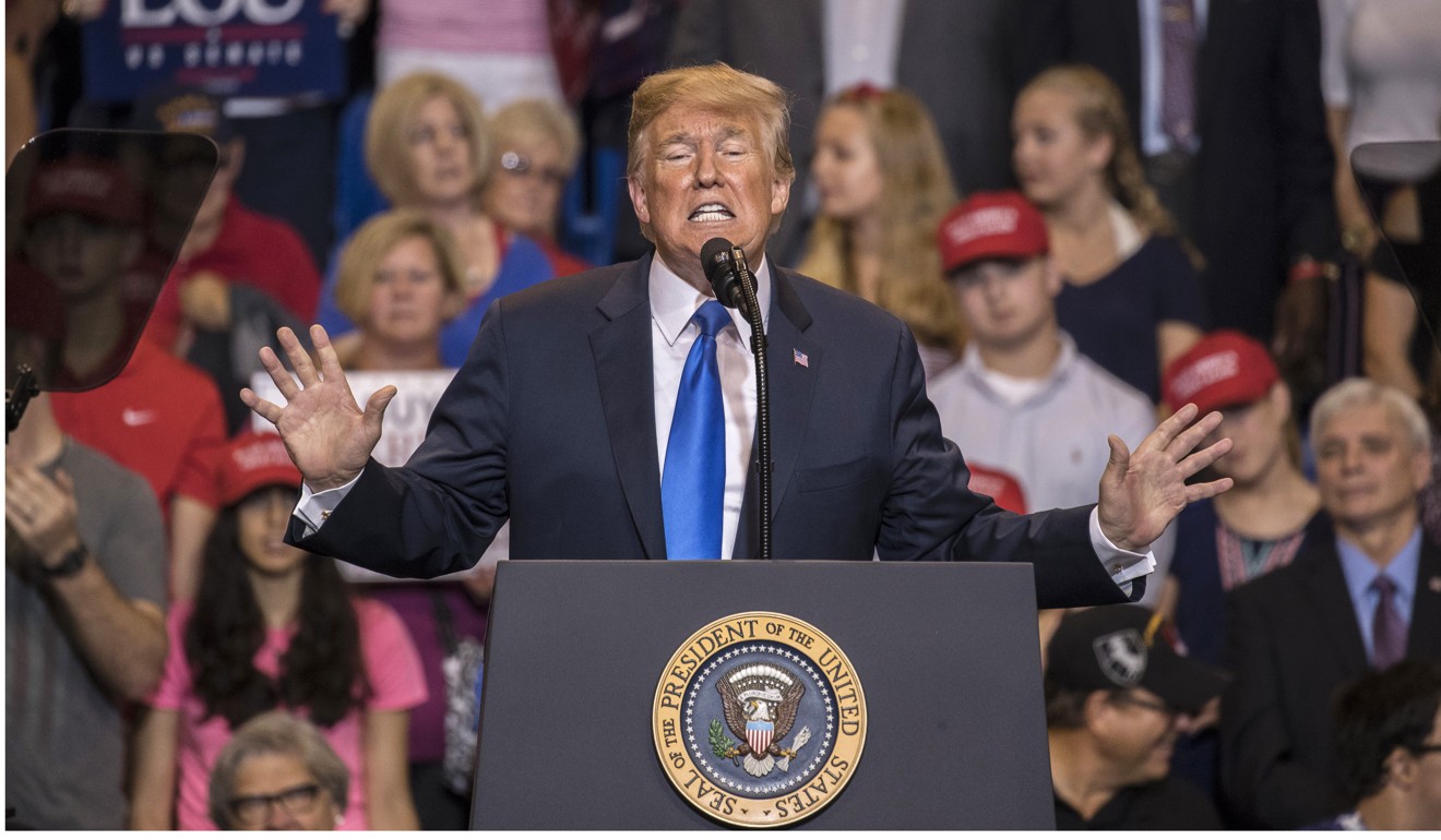 US President Donald Trump has threatened to increase tariffs on Chinese goods in September. Photo: Bloomberg