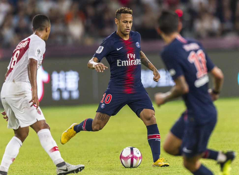 Paris Saint-Germain thrash Monaco in China as Neymar shines on return ...