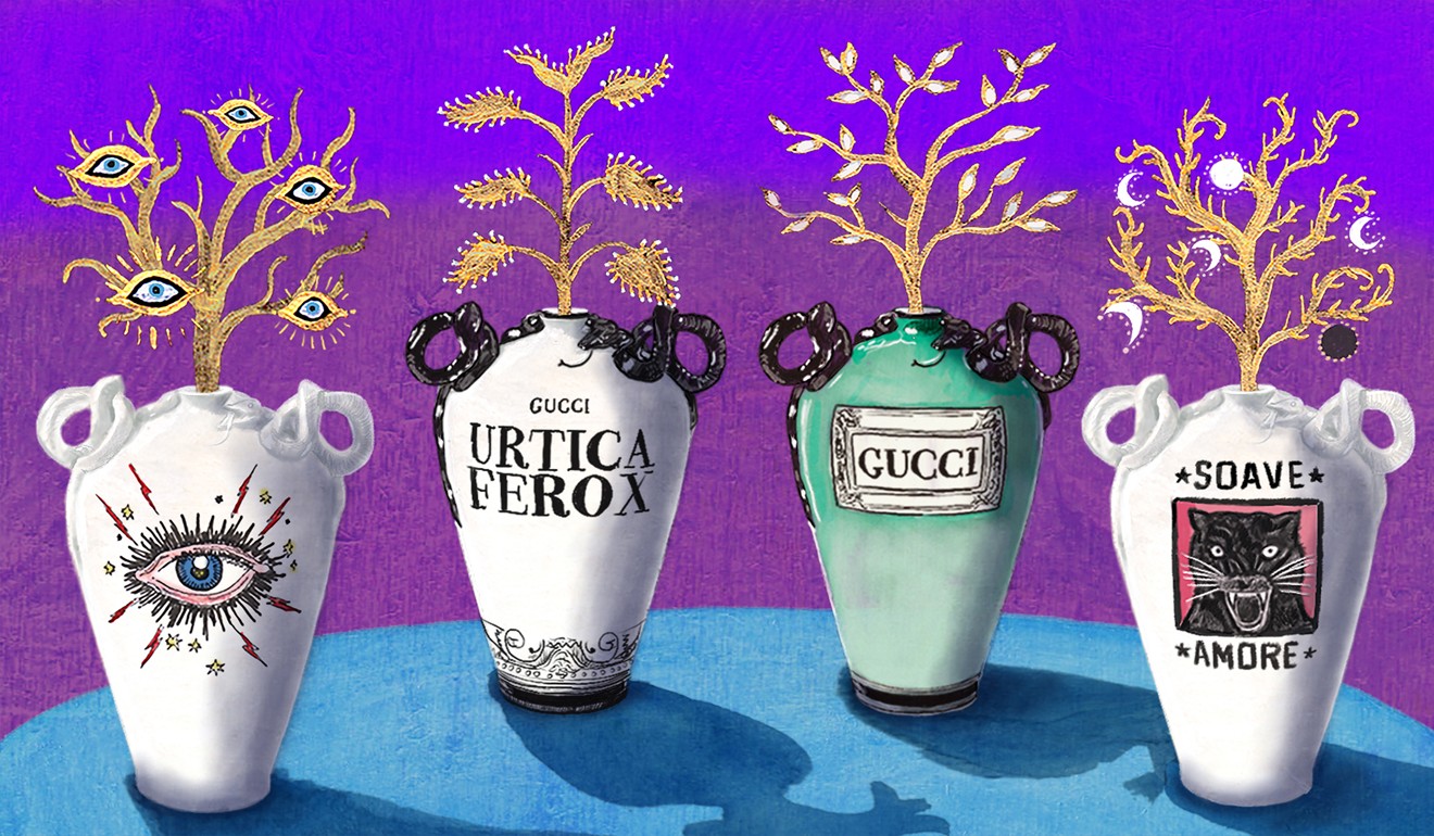Gucci Decor vases.