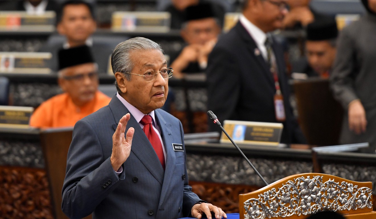 Malaysian Prime Minister Mahathir Mohamad has been swift to probe his predecessor’s alleged involvement in the 1MDB scandal. Photo: Xinhua