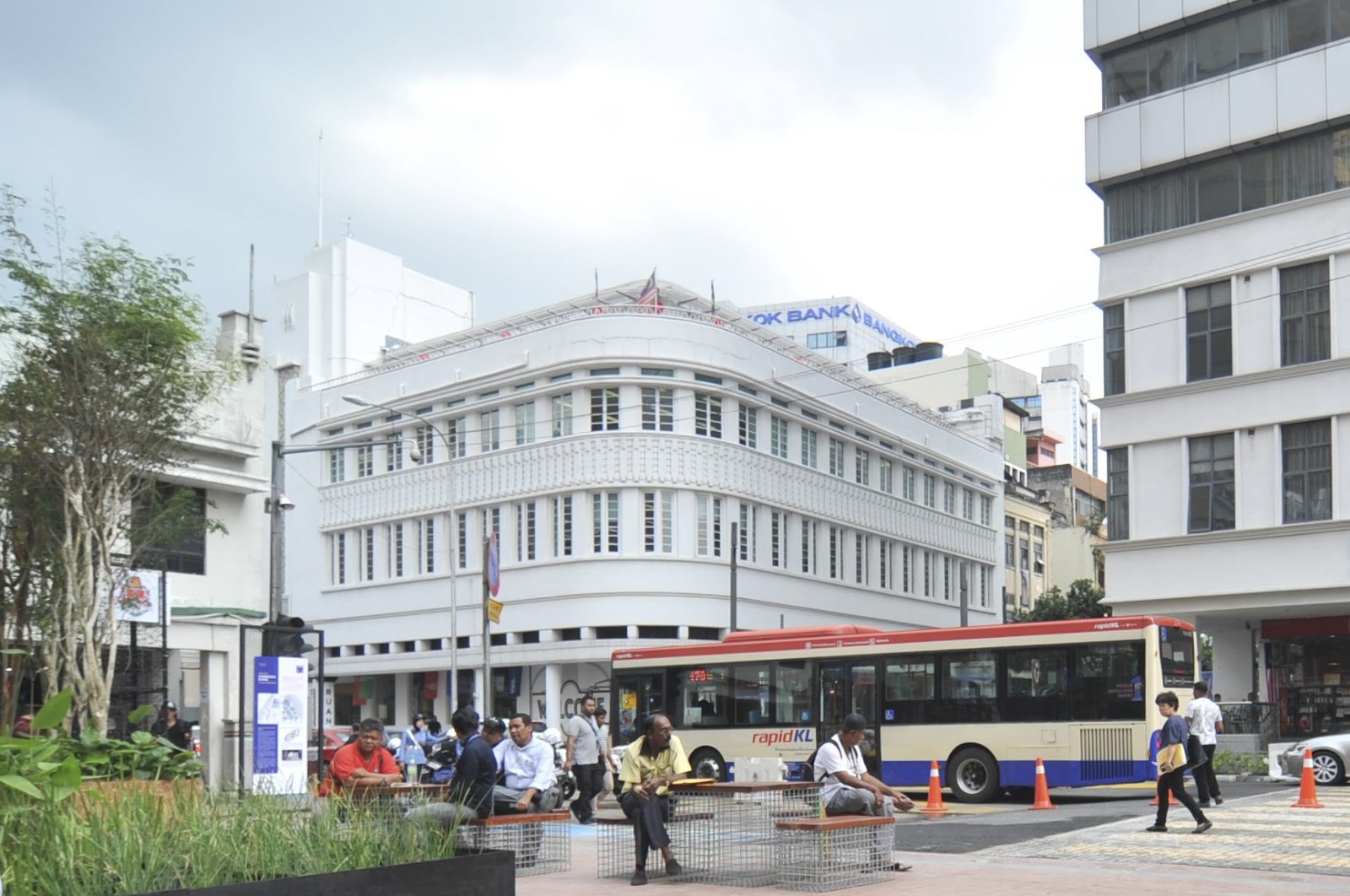 Kuala Lumpur’s older buildings are being revilatised, including 2 Hang Kasturi, a bank headquarters dating from 1938 that has been repurposed as a creative hub. Photo: courtesy of Think City