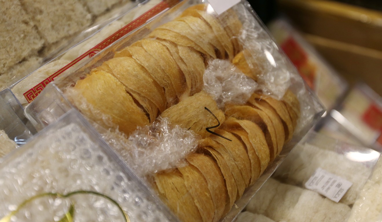 Bird's nests seized in an anti-smuggling operation. Photo: Xiaomei Chen